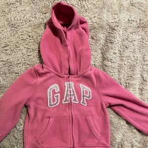 Baby gap hooded zip up jacket